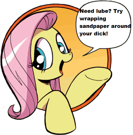 Size: 425x431 | Tagged: suggestive, derpibooru import, fluttershy, bad advice fluttershy, exploitable meme, meme, sandpaper, this will end in tears