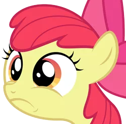 Size: 1136x1119 | Tagged: safe, artist:genericdave, derpibooru import, apple bloom, simple background, solo, transparent background, vector