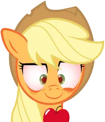 Size: 893x1039 | Tagged: applejack, artist:genericdave, derpibooru import, safe, solo, that pony sure does love apples