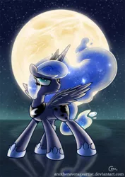 Size: 849x1200 | Tagged: artist:anotheraverageartist, derpibooru import, princess luna, safe, solo