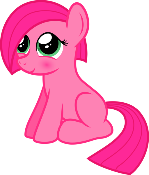 Size: 1683x1973 | Tagged: artist:brightstarclick, blank flank, blushing, derpibooru import, filly, oc, oc:rose, safe, simple background, sitting, solo, transparent background, unofficial characters only, vector