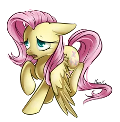 Size: 884x900 | Tagged: artist:moenkin, derpibooru import, fluttershy, safe, simple background, solo, transparent background