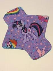 Size: 570x763 | Tagged: derpibooru import, etsy, irl, merchandise, photo, safe, sanitary pad, twilight sparkle, wat