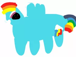 Size: 2048x1536 | Tagged: 1000 hours in ms paint, artist:vinylthehedgehog, derpibooru import, ms paint, rainbow dash, safe, solo