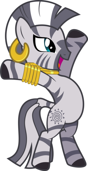 Size: 4000x7787 | Tagged: artist:ragerer, bipedal, cheering, cute, derpibooru import, happy, open mouth, safe, simple background, smiling, solo, standing, .svg available, transparent background, vector, zebra, zecora, zecorable