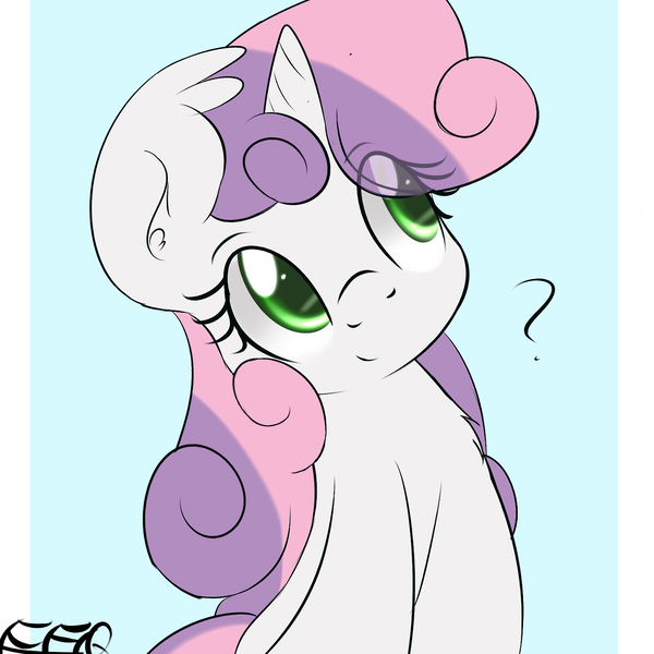 Size: 1280x1280 | Tagged: artist:freefraq, derpibooru import, safe, simple background, solo, sweetie belle