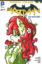 Size: 394x607 | Tagged: artist:retrostarling, batman, comic cover, cover, dc comics, derpibooru import, new 52, poison ivy, ponified, safe