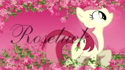 Size: 1920x1080 | Tagged: artist:delectablecoffee, artist:fmalim08, derpibooru import, edit, pretty, rose, roseluck, safe, vector, wallpaper, wallpaper edit