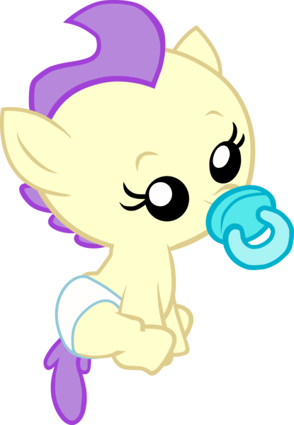 Size: 6412x9277 | Tagged: safe, artist:andreavalentina991, derpibooru import, cream puff, pony, absurd resolution, baby, baby pony, diaper, filly, foal, simple background, transparent background, vector