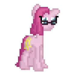 Size: 400x400 | Tagged: artist:frostedwarlock, ask, derpibooru import, diane pie, glasses, pinkie pie, safe, solo, tumblr