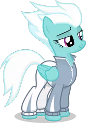 Size: 2105x3000 | Tagged: safe, artist:stainless33, derpibooru import, fleetfoot, pegasus, pony, clothes, female, looking down, mare, shading, shading edit, simple background, solo, transparent background, vector