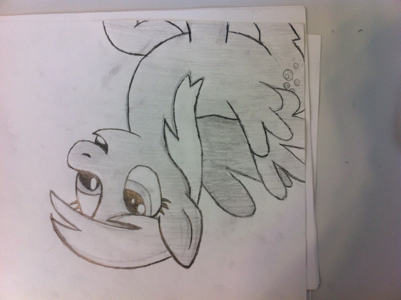 Size: 2592x1936 | Tagged: safe, artist:ultranova, derpibooru import, derpy hooves, pegasus, pony, female, mare, sketch