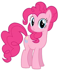 Size: 3000x3600 | Tagged: artist:tomfraggle, derpibooru import, pinkie pie, safe, simple background, solo, transparent background, vector