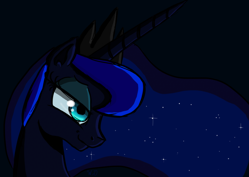 Size: 1602x1138 | Tagged: artist:winterdominus, derpibooru import, princess luna, safe, solo