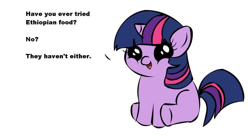 Size: 1194x668 | Tagged: derpibooru import, ethiopia, exploitable meme, filly, filly twilight sparkle, filly twilight telling an offensive joke, meme, obligatory pony, safe, twilight sparkle, vulgar