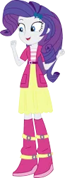 Size: 560x1520 | Tagged: safe, artist:sketchmcreations, derpibooru import, edit, vector edit, rarity, sweetie belle, equestria girls, clothes, clothes swap, inkscape, open mouth, simple background, solo, transparent background, vector
