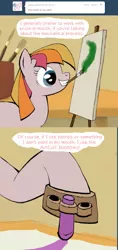 Size: 800x1690 | Tagged: artist:ambrosebuttercrust, ask, ask toola roola, comic, derpibooru import, g3, safe, solo, toola roola, tumblr