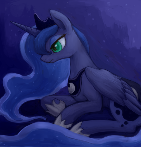 Size: 700x730 | Tagged: artist:kei05, derpibooru import, pixiv, princess luna, safe, solo