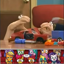 Size: 623x620 | Tagged: audience reaction, derpibooru import, idw, meme, nickelodeon, oobi, safe, screencap