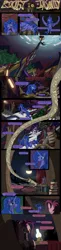 Size: 2494x10300 | Tagged: artist:seventozen, comic, derpibooru import, dream walker luna, fanfic, fanfic art, fanfic:rocket to insanity, gramophone, oc, oc:parthus, princess luna, safe