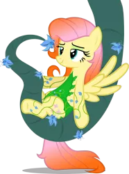 Size: 2246x3021 | Tagged: artist:zacatron94, clothes, costume, derpibooru import, edit, fluttershy, halloween, halloween costume, high res, holiday, nightmare night, nightmare night costume, poison ivy, poison joke, safe, solo, vine