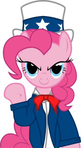 Size: 3063x5551 | Tagged: artist:cheshiretwilight, derpibooru import, parody, pinkie pie, safe, solo, uncle sam