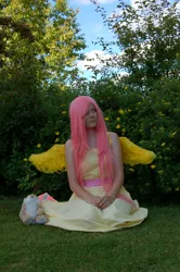 Size: 2000x3008 | Tagged: artist:hebiriyu, cosplay, derpibooru import, fluttershy, human, irl, irl human, photo, safe