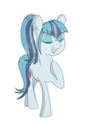 Size: 539x770 | Tagged: safe, artist:punkypants, derpibooru import, sonata dusk, ponified, pony, equestria girls, rainbow rocks, equestria girls ponified, singing, solo