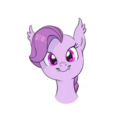 Size: 678x650 | Tagged: artist:carnifex, bust, cute, derpibooru import, dracony, fangs, hybrid, interspecies offspring, lavandorable, looking at you, oc, oc:lavender, offspring, parent:rarity, parent:spike, parents:sparity, portrait, safe, simple background, smiling, solo, unofficial characters only, white background