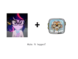 Size: 800x600 | Tagged: safe, derpibooru import, sci-twi, twilight sparkle, equestria girls, rainbow rocks, bloons, bloons super monkey 2, dr. monkey, exploitable meme, make it happen, meme, scientist