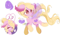 Size: 1280x754 | Tagged: antennae, artist:snow angel, bust, cutie mark, derpibooru import, flutter pony, oc, oc:vanessa, safe, simple background, solo, transparent background, unofficial characters only