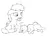 Size: 980x752 | Tagged: safe, derpibooru import, derpy hooves, dog, 4chan, ball, death, female, filly, filly derpy hooves, image, loss, monochrome, pet, png, sad, young, younger