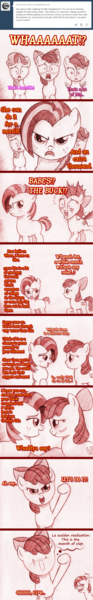 Size: 792x5133 | Tagged: apple bloom, artist:jaxonian, ask fapplebloom, babe seed, babs seed, cloptoberfest, comic, cute, cutie mark crusaders, derpibooru import, fapplebloom, questionable, scootaloo, sweetie belle, trollface