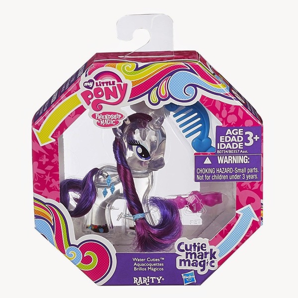 Size: 1500x1500 | Tagged: safe, derpibooru import, rarity, brushable, cutie mark magic, snow globe, snowglobe pony, toy, water cuties