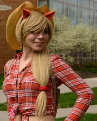 Size: 1618x2023 | Tagged: applejack, artist:bjonsie13, cosplay, derpibooru import, human, irl, irl human, photo, safe