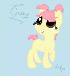 Size: 707x766 | Tagged: safe, artist:kellythedrawinguni, derpibooru import, oc, oc:jessy, unofficial characters only, earth pony, pony, solo