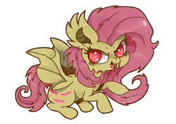 Size: 1024x720 | Tagged: artist:chibi-love69, derpibooru import, flutterbat, fluttershy, safe, solo