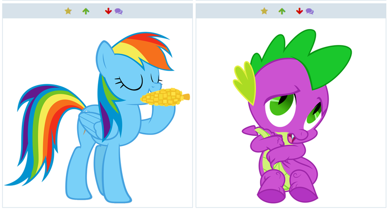 Size: 1000x542 | Tagged: questionable, artist:demigod-spike, artist:mrlolcats17, derpibooru import, rainbow dash, spike, pegasus, pony, derpibooru, chewing, corn, covering, cutie mark, eating, erection, exploitable meme, eyes closed, female, food, hoof hold, hooves, horny, juxtaposition, juxtaposition win, male, mare, meme, meta, nervous, rainbowspike, shipping, simple background, solo, straight, tail pull, teasing, vector, white background, wings
