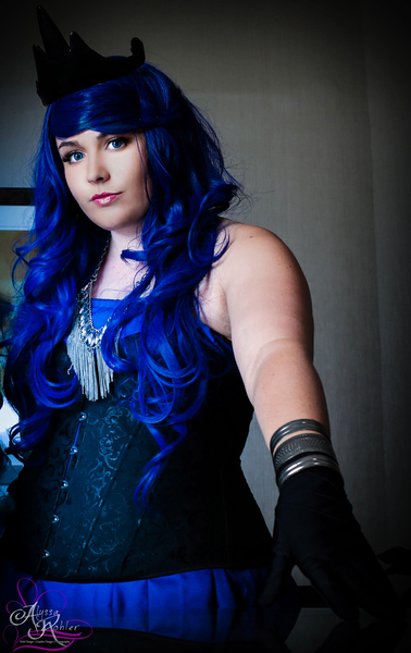 Size: 1679x2664 | Tagged: safe, derpibooru import, princess luna, human, cosplay, irl, irl human, photo