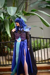 Size: 801x1200 | Tagged: artist:envy cosplay, cosplay, derpibooru import, human, irl, irl human, nightmare moon, photo, safe