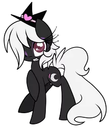 Size: 3000x3505 | Tagged: safe, artist:starlightlore, derpibooru import, oc, oc:noir moonstep, unofficial characters only, simple background, solo, transparent background