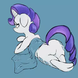 Size: 1077x1077 | Tagged: suggestive, artist:ab, derpibooru import, rarity, pony, unicorn, featureless crotch, plot