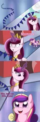 Size: 1280x3840 | Tagged: safe, artist:iraincloud, derpibooru import, princess amore, princess cadance, alicorn, pony, comic, cute, cutedance, filly, hnnng, ladybugs-awake