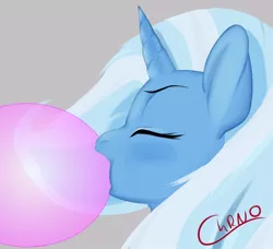 Size: 500x456 | Tagged: safe, artist:chrno, artist:mylittlepornedits, derpibooru import, trixie, pony, unicorn, bubblegum, explicit source, female, mare, not porn