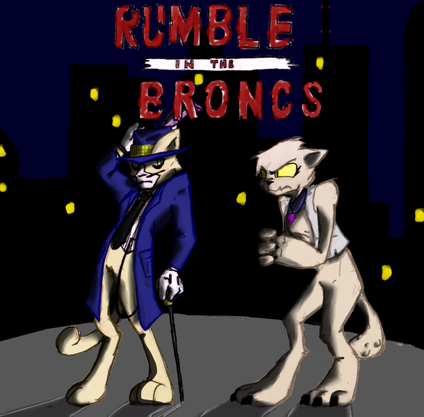 Size: 2100x2065 | Tagged: artist:magello, cover art, derpibooru import, diamond dog, duo, hep cat, safe, skyline