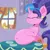 Size: 1000x1000 | Tagged: safe, artist:purple-yoshi-draws, derpibooru import, cookie crumbles, autumn, belly, belly button, big belly, chubby, chubby crumbles, fat, fatty autumn art pony pack, food baby, gut rest, image, large butt, obese, png, solo, stuffed, weight gain