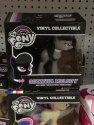 Size: 2448x3264 | Tagged: bon bon, derpibooru import, merchandise, my little pony logo, octavia melody, safe, sweetie drops, vinyl collectible, vinyl figure