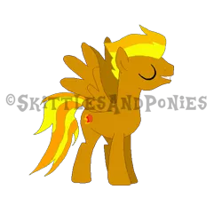 Size: 596x572 | Tagged: safe, artist:skittlesandponies, derpibooru import, oc, oc:hot shot, unofficial characters only, solo