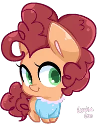 Size: 466x581 | Tagged: artist:rivalcat, cute, derpibooru import, female, filly, oc, oc:cherry pie, offspring, parent:cheese sandwich, parent:pinkie pie, parents:cheesepie, safe, solo, unofficial characters only