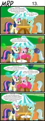 Size: 800x2153 | Tagged: safe, artist:umneem, derpibooru import, bon bon, lyra heartstrings, pinkie pie, sweetie drops, oc, earth pony, pony, unicorn, comic:my rational pony, 4koma, comic, female, lesbian, lyrabon, public service announcement, shipping